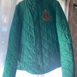 Ralph Lauren Emerald Quilted Puffer Jacket